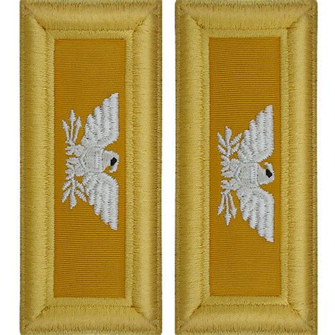 Army Shoulder Board Colors Chart