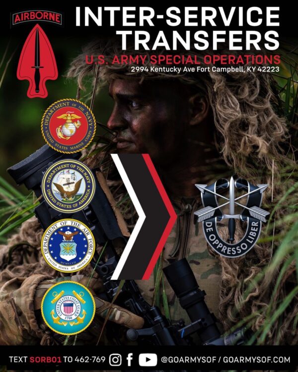 Army Special Forces Interservice Transfer