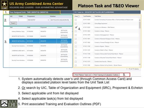 Army T Eo Lookup