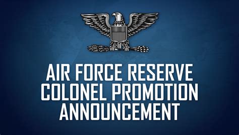 Arpc Announces Cy19 Reserve Colonel Promotion Board Results 908Th