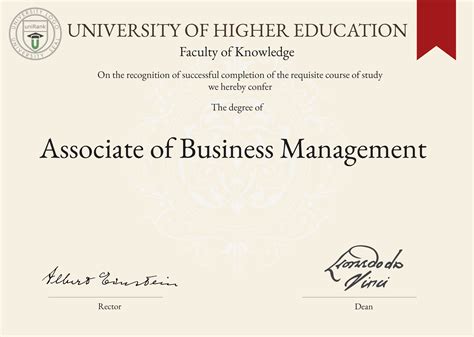 Associate Degree In Business Administration