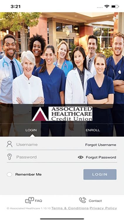 Associated Healthcare Credit Union App