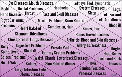 Astrology Health Chart