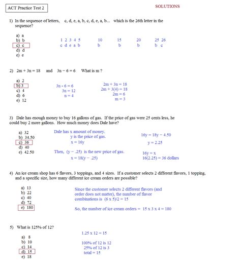 Asvab Math Practice Test 2023