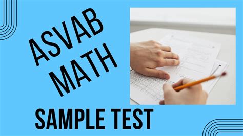 ASVAB Math Knowledge Practice Test