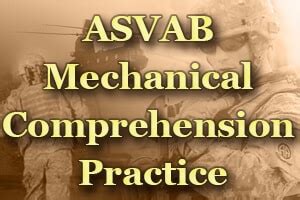 Asvab Mechanical Comprehension Practice Mometrix Blog