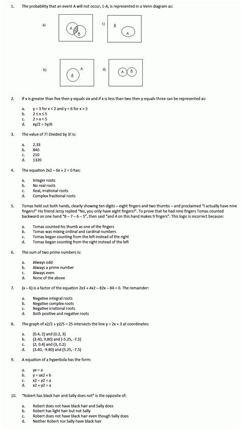 Asvab Practice Test 12 Questions