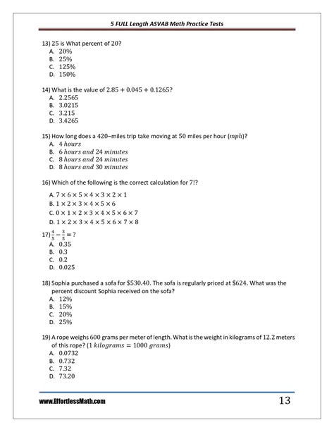 Asvab Practice Test Asvab Domination