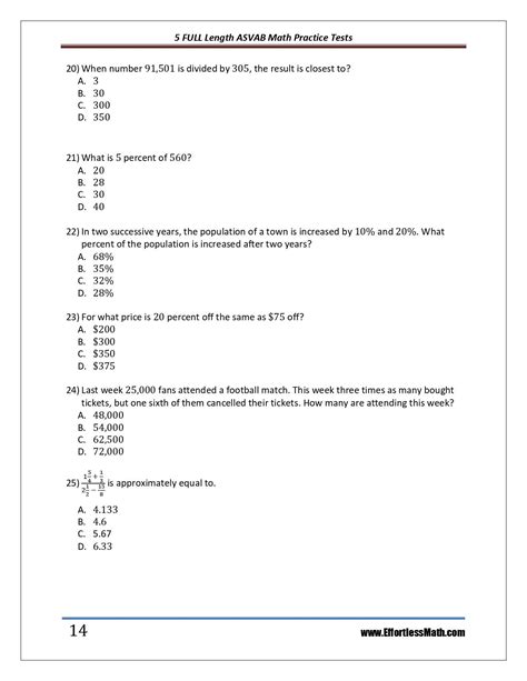 Asvab Practice Test Navy