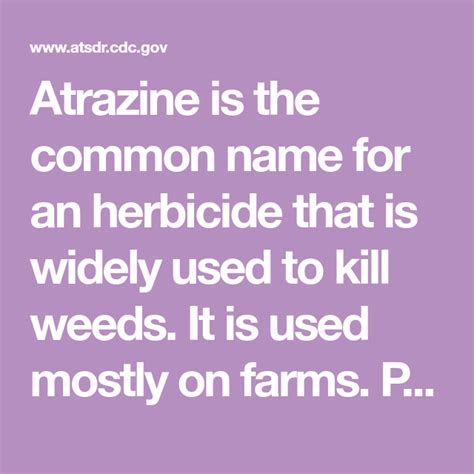 Atrazine Common Name