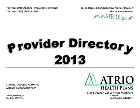 Atrio Provider Directory