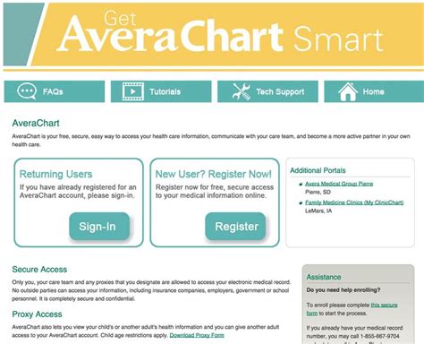 Avera Chart Portal Help