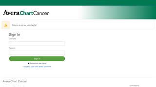 Avera Chart Portal Login