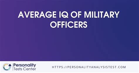 Average Iq Of Military Officers