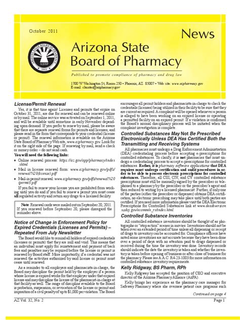 Az Board Of Pharmacy