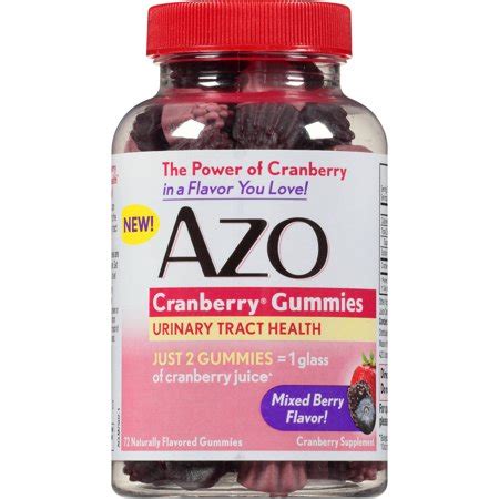 Azo Cranberry Gummies Walgreens