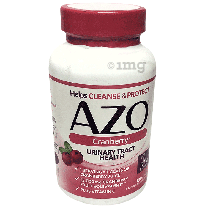 Azo Cranberry Urinary Tract Helath Softgel Buy Bottle Of 100 0 Soft