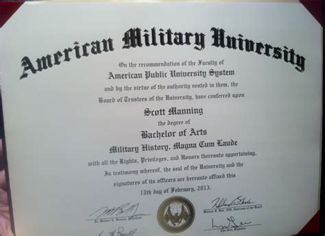 Bachelor 39 S Degree In Military History