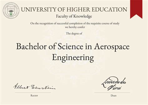 Bachelor S Degree In Aerospace Engineering