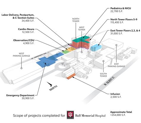 Ball Memorial Hospital Floor Plan