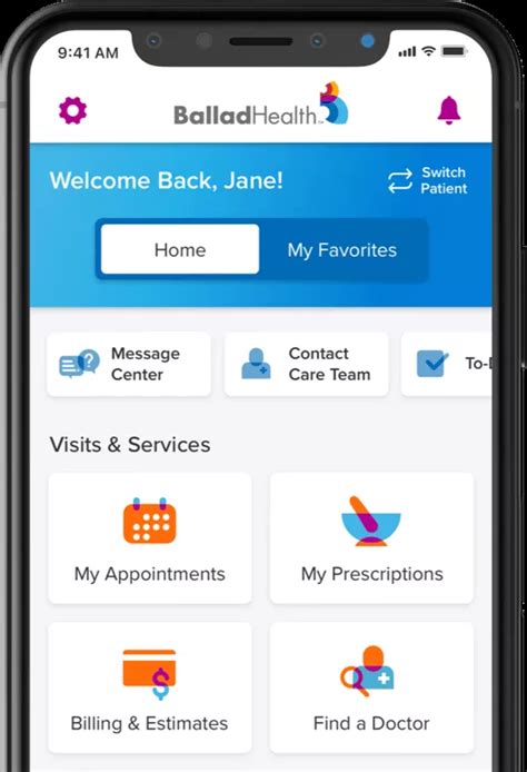 Ballad Health Employee App