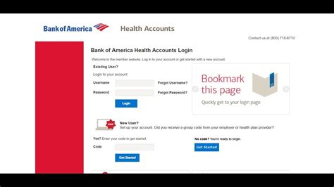 Bank Of America Hsa Login