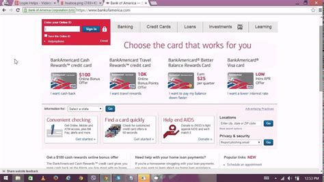 Bank Of America Hsa Website