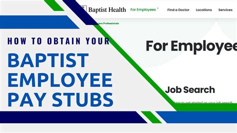 Baptist Employee Pay Stub Login