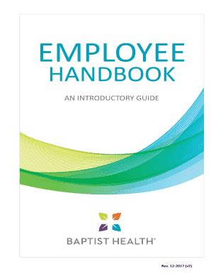 Baptist Health Employee Handbook Pdf