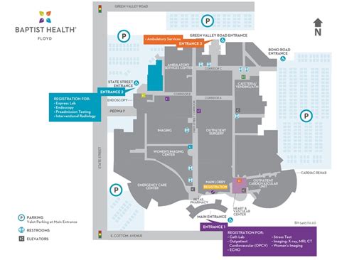 Baptist Health Floyd Map