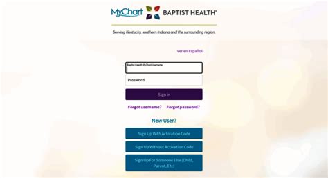 Baptist Health Login