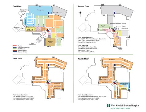 Baptist Hospital Kendall Map