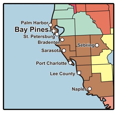 Bay Pines Va Map