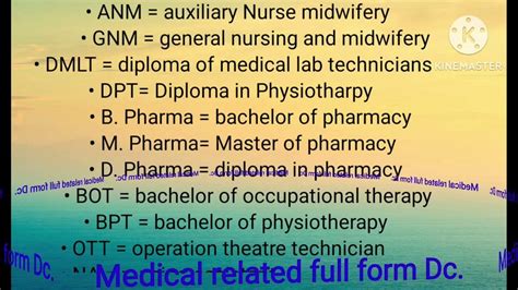 Bct Full Form Medical