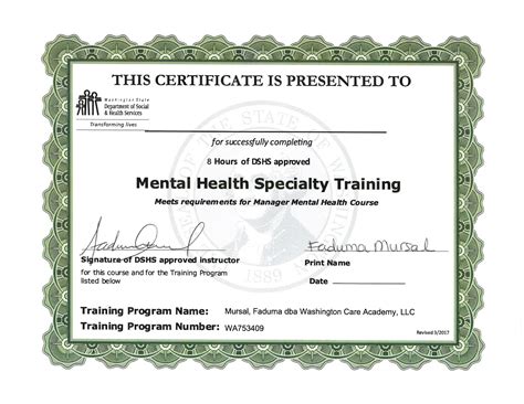 Behavioral Health Certification Online Free