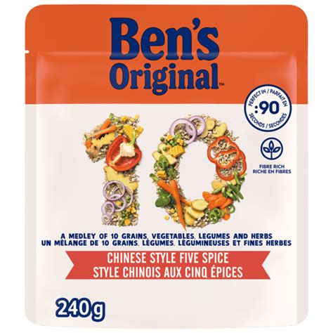 Ben S Original 10 Medley Chinese Style Five Spice 240G