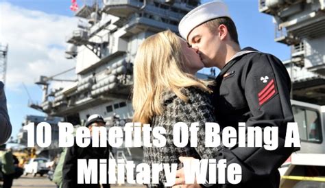 Benefits Of A Army Wife