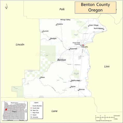 Benton County Oregon Directory