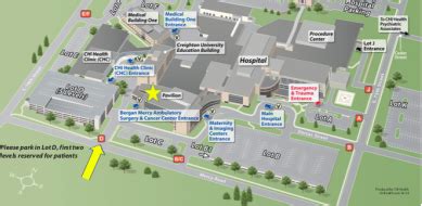 Bergan Mercy Medical Center Map