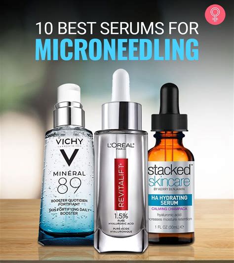 Best Growth Serum After Microneedling