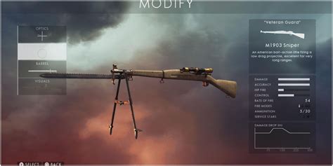 Best Scout Weapon Battlefield 1