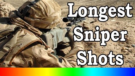 Best Snipers In The World 5 Longest Sniper Shots Ever Recorded Youtube