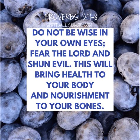 Bible Scripture For Good Health