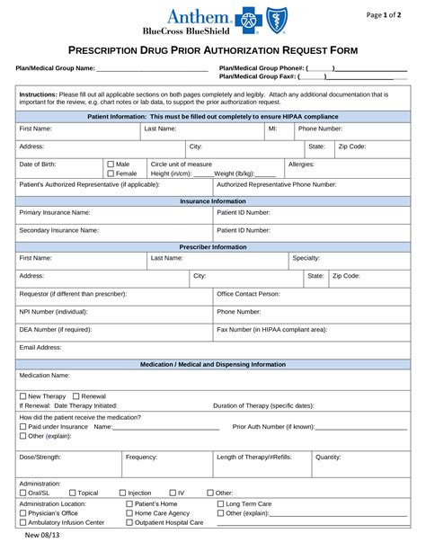 Blue Shield Promise Health Plan Prior Authorization Form Planforms Net