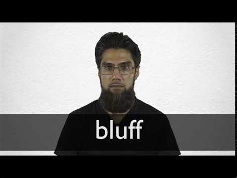 Bluff Adjective