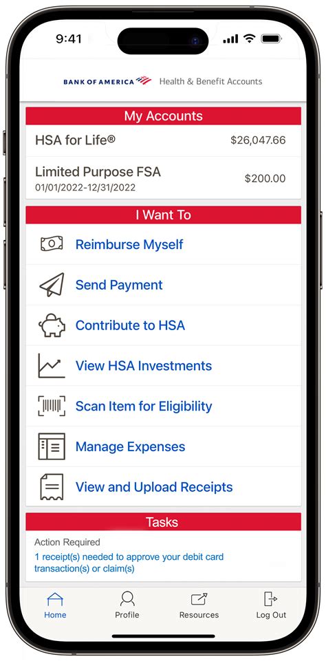 Bofa Health Account