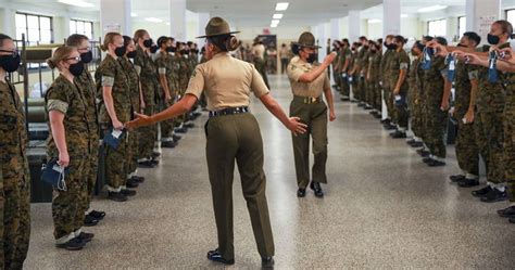 Boot Camp Liberty Formation Usmc Bootcamp Marine Corps Boot Camp Graduation Marine Corps