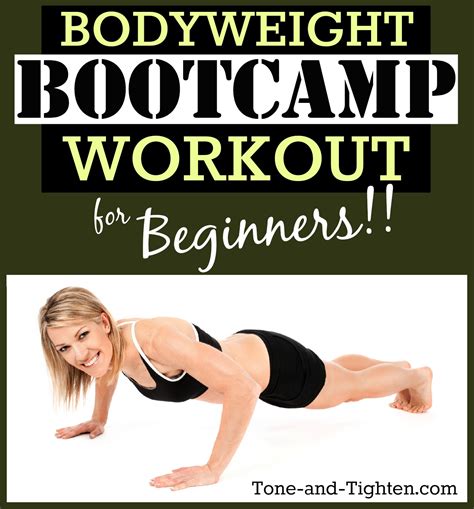 Bootcamp Exercises For Beginners