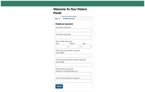 Bothwell Patient Portal Sign In