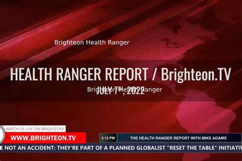 Brighteon Health Ranger News